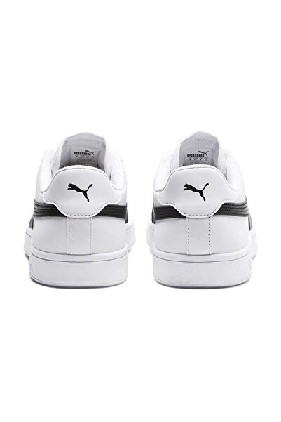Puma 365160 Smash V2 Buck Beyaz-siyah Unisex Sneaker