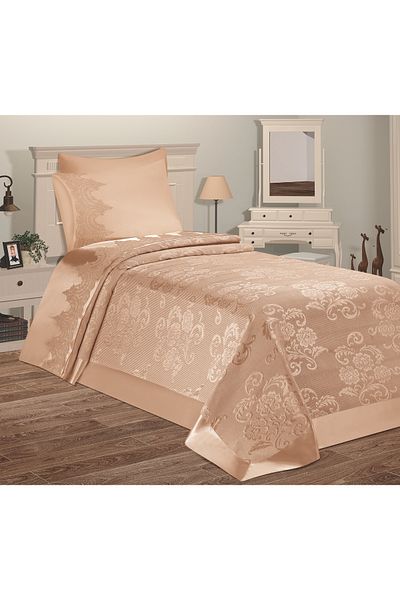 Prestij Home TEKSTİL Sultan Brocade Pique Set Single 150x240 cm
