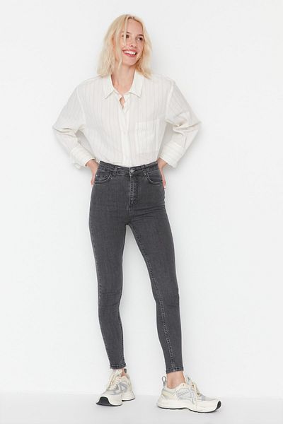 Trendyol Collection Jeans - Grau - Skinny