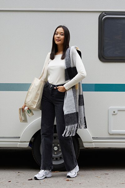 urban focus Balerin Yaka Uzun Kol Basıc Body