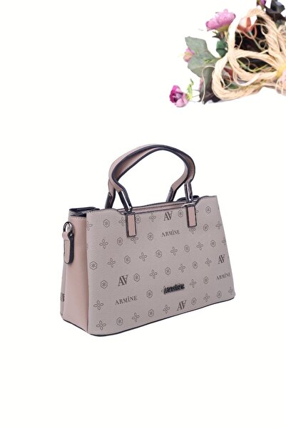 Armine Çanta 311 Vizon Baskılı