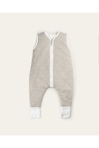 Alpar Tekstil Mink Baby Sleeping Bag - Fiber Free and Footed, 1.0 Tog