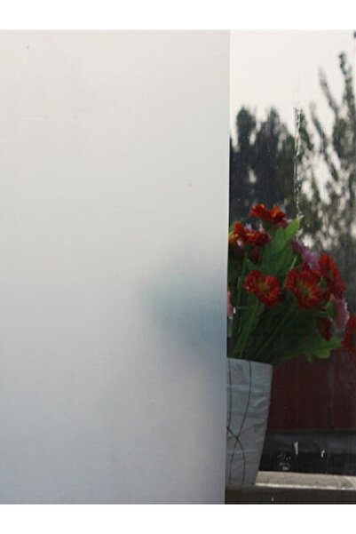 GRİ Kumlu Folyo - Cam Dekor Folyosu 122cmx10mt