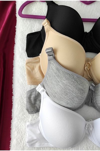 nesterinzar Női, nem párnázott alsóhuzalos napi 4 részes melltartó szett