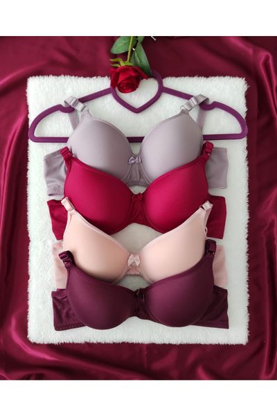 giyimsepeti 3-Piece Breastfeeding Undershirt - Nursing Bra - Maternity  Panties Set - Trendyol