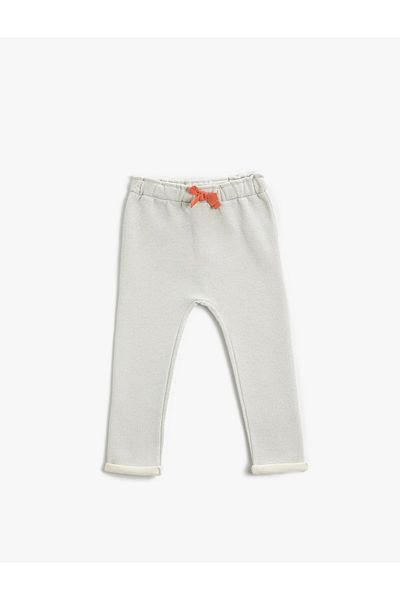 Koton Tie-Up Waist Sweatpants for Baby Girl - 3Wmg40024Ak