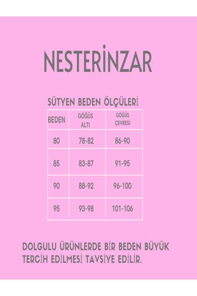 nesterinzar Γυναικείο καθημερινό σουτιέν με επένδυση από μικρούφασμα