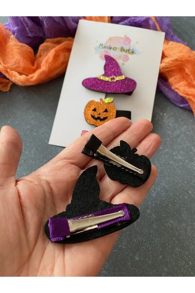 Miniko Butik Halloween Halloween Hair Clip 2 pcs
