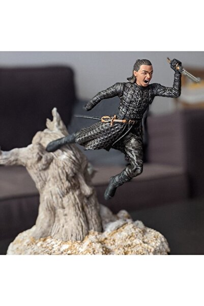 TuransoyCraft Arya Dagge Game Of Thrones Boyalı Figür 20 Cm (BÜYÜK BOY)