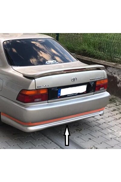 Gtm Toyota Corolla Ae101 Arka Tampon Eki - Mat Siyah - Kampanyalı Fiyah