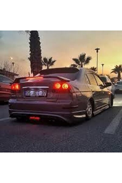 Gtm Honda Cıvıc Vtec2 Arka Karlık Custom Difüzör - Mat Siyah