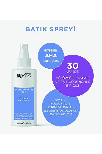 biozinc Batık Kıl Spreyi Bitkisel Aha Kompleks