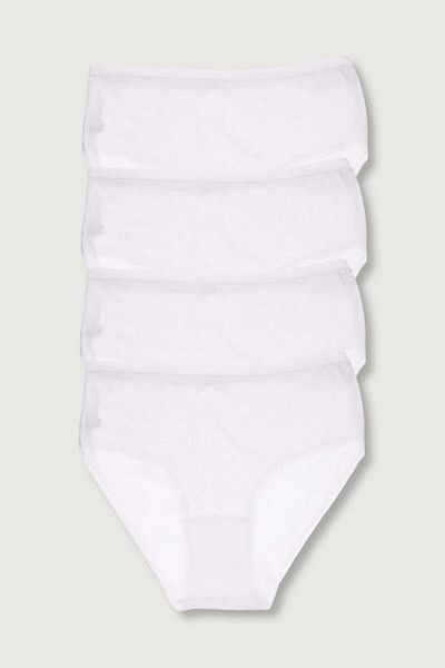 Seher Γυναικείο Bato 4 Pack Plus Size Rib
