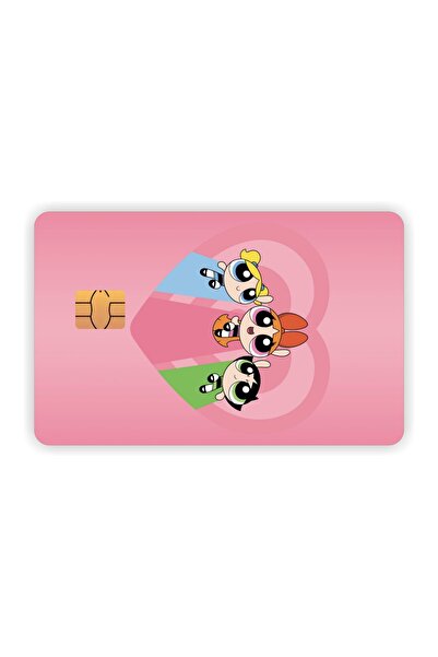 Quart Aksesuar Etichetă pentru card Powerpuff Girls Card Placare 03