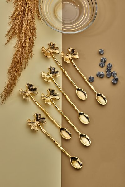 Zeryas Home 6 Adet Kelebek Model Çay Kaşığı