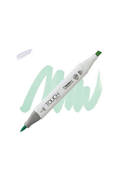 Shinhan Art قلم فرشاة Touch Twin: قلم تحديد مزدوج الجوانب: Gy172 Spectrum Green