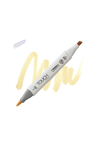 Shinhan Art Touch Twin Brush Pen : Double Sided Marker : Br109 Pearl White