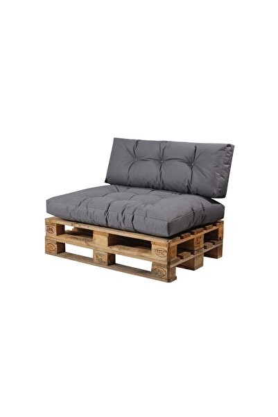 cavisshome 120x80 Su Geçirmez Palet Minderi Bahçe Mobilyası Kalın Kumaş (2'li...