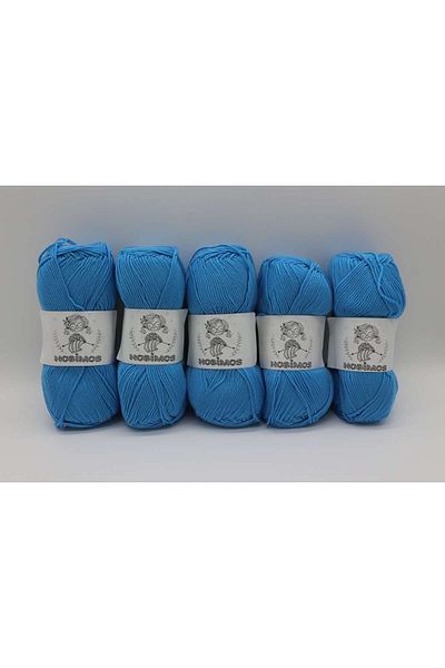 Hobimos Baby Yumo Anti-pilling Acrylic - Baby Floss 5 τεμαχίων που δεν μουτζουρώνει