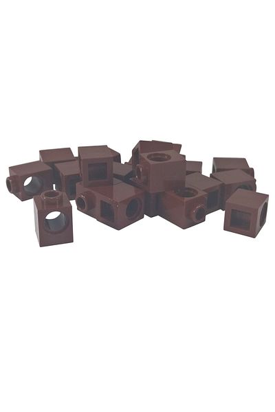 LEGO Original Accessory Moc Custom Creator Technic Brick 1 X 1 Brick Brown 6 Pieces to Send