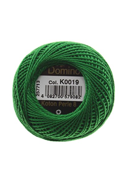 domino خيط تطريز كوتون بيرل 8 جرام رقم: 8 - K0019