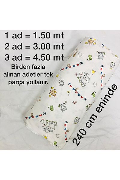 daisy star 240 cm Width Cotton Flannel Fabric Price is 1.50 Meter