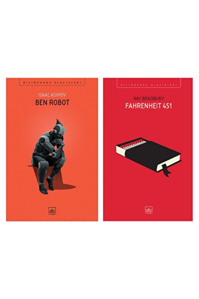 İthaki Yayınları Ben, Robot Isaac Asimov-fahrenheit 451 2'li Set
