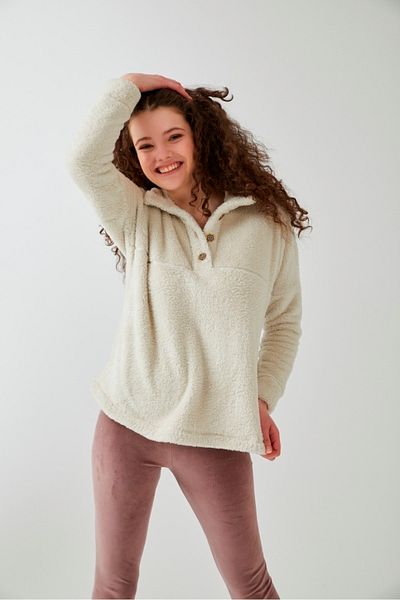 Pamuk & Pamuk Σετ κολάν Stone Color Welsoft Top Plum Color