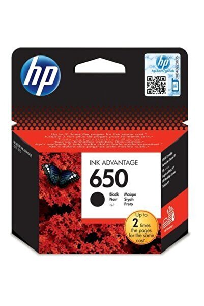 HP 650 Siyah (black) Kartuş Cz101ae