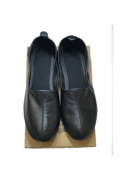 Çağrı Black Akdam Leather Tawaf Booties
