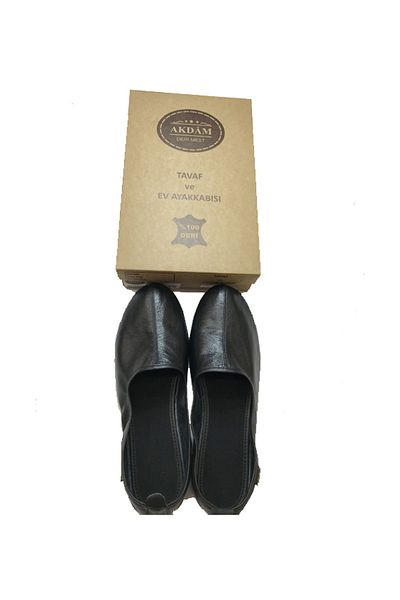 Çağrı Black Akdam Leather Tawaf Booties