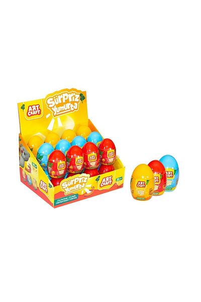 DEDE 03360, Art Craft Play Dough - Small Surprise Egg