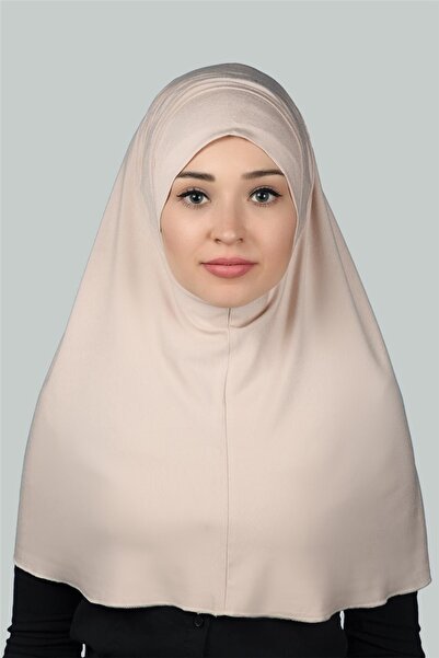 Altobeh Έτοιμο τουρμπάνι πρακτικό κασκόλ Hijab Hijab - Πανί προσευχής (XL) - Powder Powder