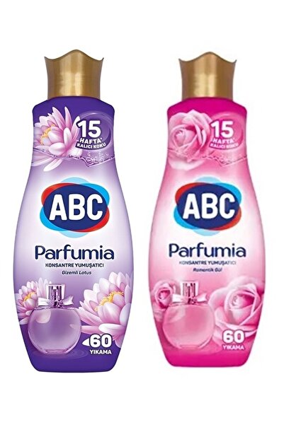 ABC Konsantre Yumuşatıcı 1440 Ml Gizemli Lotus+romantik Gül-2'li