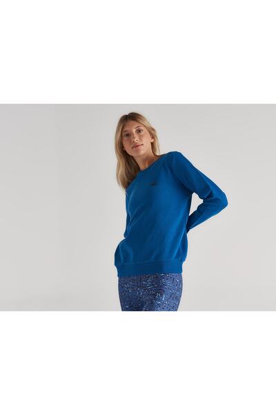 United Colors of Benetton سويت شيرت نسائي Bnt-w20051 أزرق