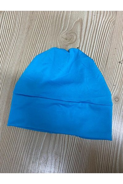 Adasea Costum de baie hijab albastru simplu