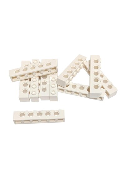 LEGO Original Accessory Moc Custom Technic Brick 1 X 6 White Brick with Pin H...