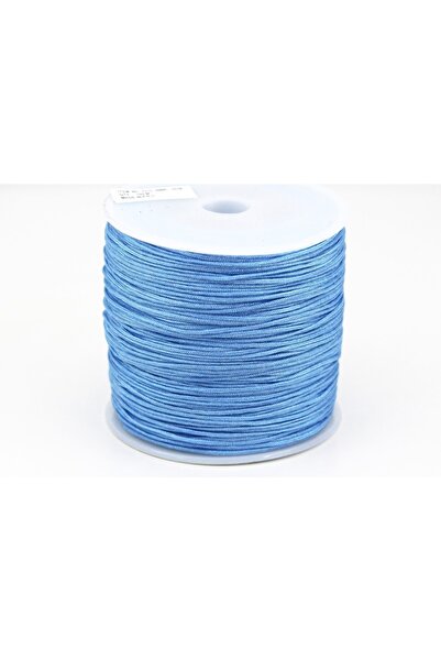 yfhobi 10 Metre - 0.80 Mm, Bileklik Ipi, Açık Mavi Renkli, Paraşüt Ipi, Kod-365