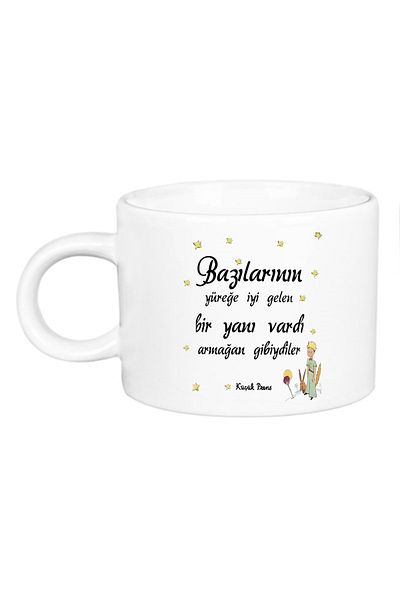 Öz Kupa Little Prince Porcelain Motto Cup