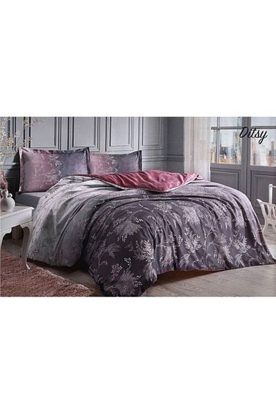 Özdilek Bedding Set Ranfoce Purple Dıtsy Double