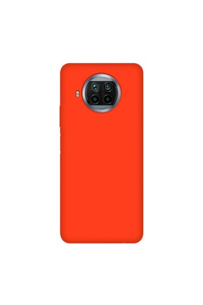 Molly Technology Orange Liquid Inside Velvet Silicone Case for Xiaomi Mi 10t ...