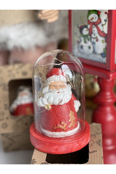 QUEEN AKSESUAR New Year Christmas Special Gift Boxed Cute Santa Claus Illumin...