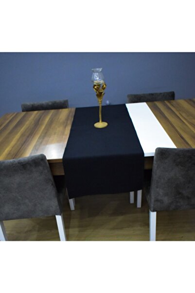 paris in paris Runner Tesatura Rață Neagră 45x140 Cm Înălțime