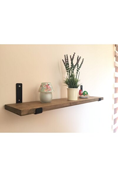 AcaHome Masif Ahşap Duvar Rafı
