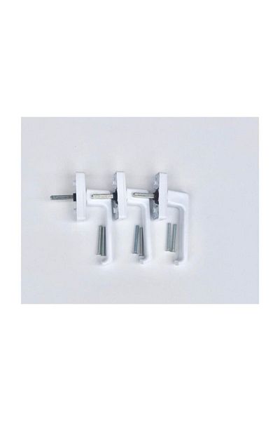 EVA Pvc Pimapen Door Window Handle White 3 Pieces