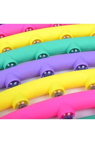 Leyaton Masajlı Zayıflatıcı 8 Parça Çember Hulahop 98 Cm 1000 Gr. Hl2