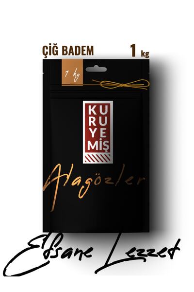 ALAGÖZLER Çiğ Badem 1 Kg
