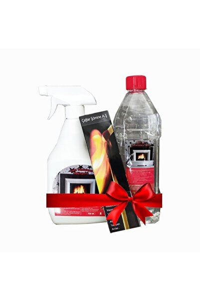 Çağlar Şömine Aş - 3'lü Şömine Temizleme Seti