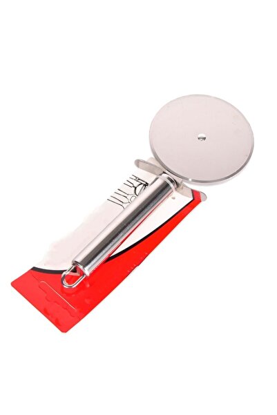 Kaşbaşı Home Hamur, Pizza, Börek Kesici Çelik Kesme Bıçağı, Büyük Pizza Ruleti