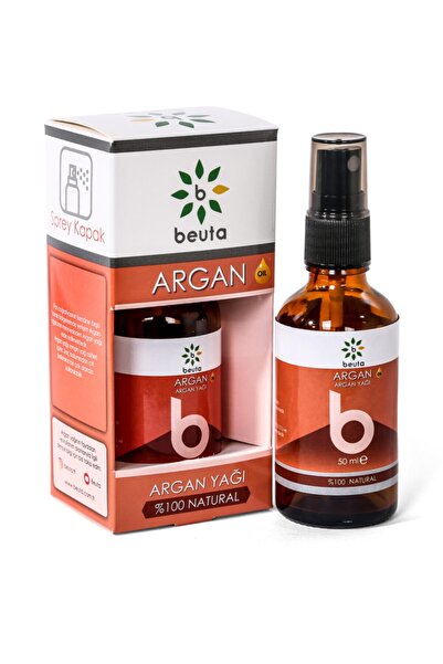 Argan Yağı % 100 Doğal 50 ml - Sprey Kapak